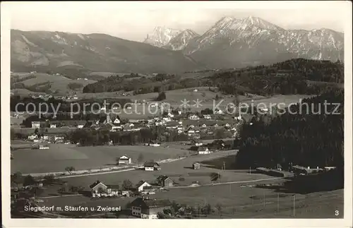 Siegsdorf Oberbayern Staufen Zwiesel Kat. Siegsdorf