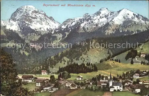Bayrischzell Wendelstein Kat. Bayrischzell