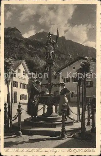 Bad Reichenhall Florianiplatz Predigtstuhlbahn Kat. Bad Reichenhall