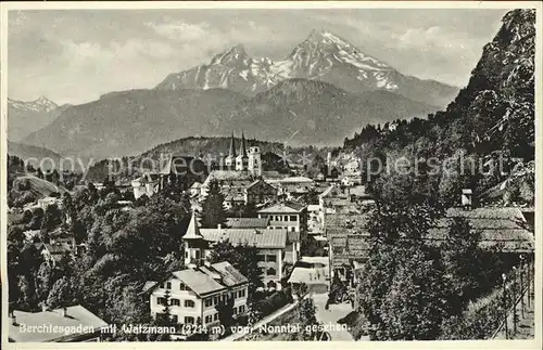 Berchtesgaden Watzmann  Kat. Berchtesgaden