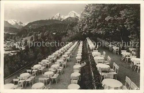 Berchtesgaden Cafe Grassl  Kat. Berchtesgaden