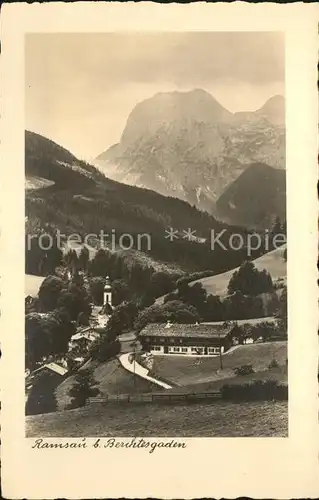 Ramsau Berchtesgaden  Kat. Ramsau b.Berchtesgaden