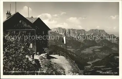 Berchtesgaden Purtschellerhaus Hohen Goell Untersberg  Kat. Berchtesgaden