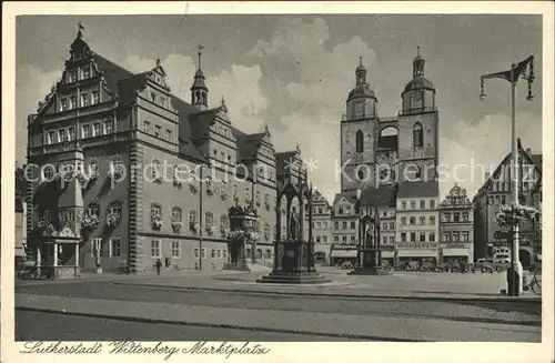 Wittenberg Lutherstadt Marktplatz / Wittenberg /Wittenberg LKR