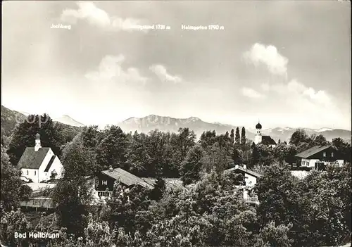 Bad Heilbrunn Jochberg Heimgarten Herzogstand  Kat. Bad Heilbrunn