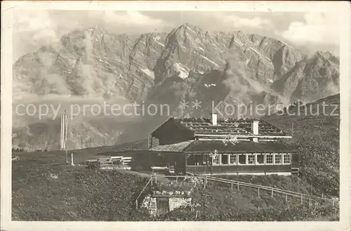 Berchtesgaden Gotzenalm Springlkaser Watzmann Kat. Berchtesgaden