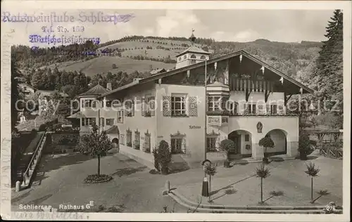 Schliersee Rathaus  Kat. Schliersee