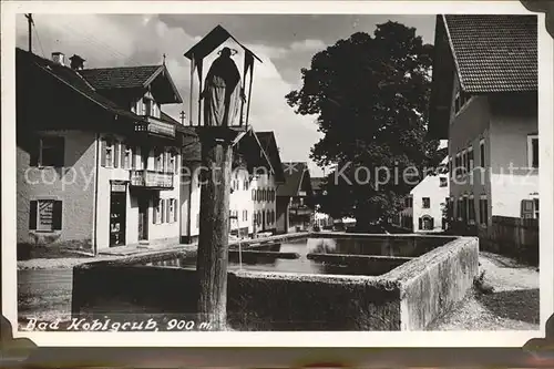 Bad Kohlgrub Brunnen  Kat. Bad Kohlgrub