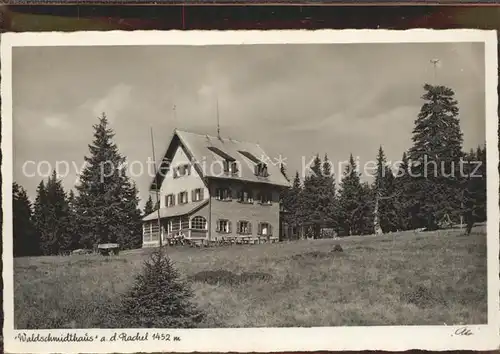 Grafenau Niederbayern Waldschmidthaus Rachelgipfel  Kat. Grafenau