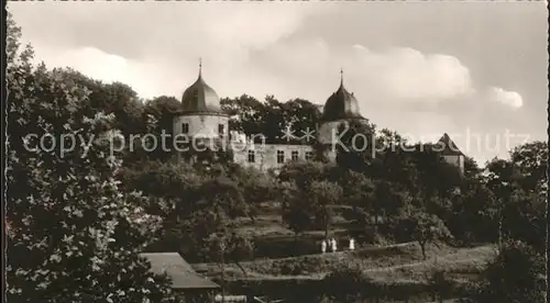 Sababurg Burg Zappenburg Dornroeschenschloss Kat. Hofgeismar