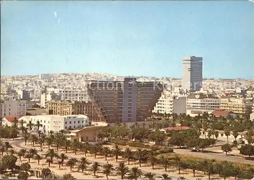 Tunis La ville europeenne et l Hotel Du Lac Kat. Tunis