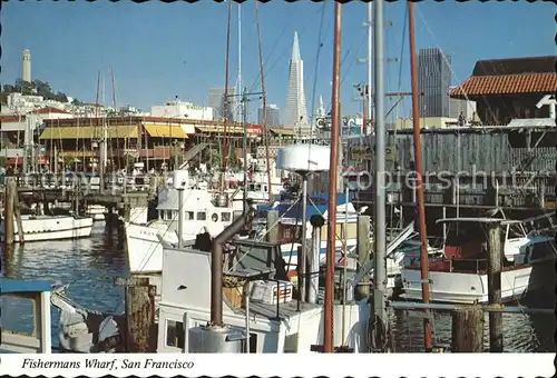 San Francisco California Fishermans Wharf Kat. San Francisco