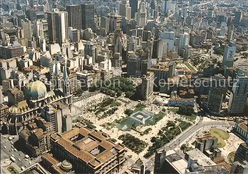 Sao Paulo Vista aerea da Praca da Se Kat. Sao Paulo