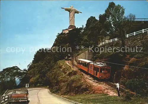 Rio de Janeiro Monumento do Cristo Redentor Zug Kat. Rio de Janeiro