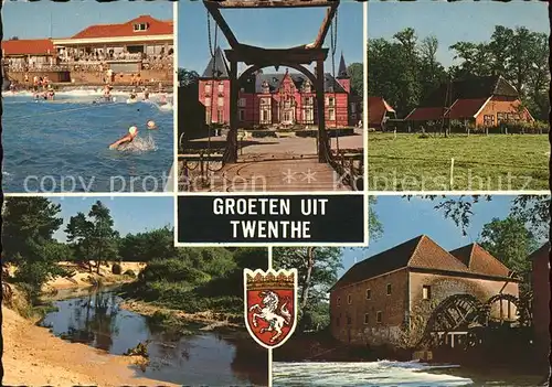 Enschede Sehenswuerdigkeiten der Region Twenthe Wappen Kat. Enschede