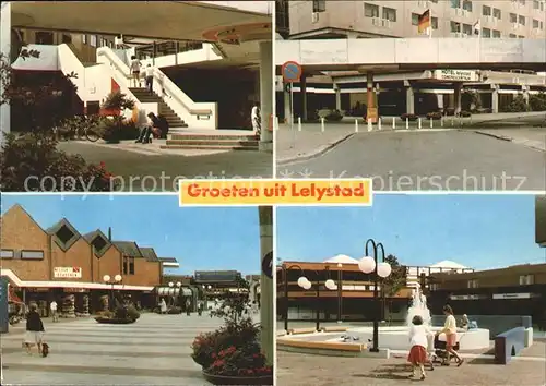 Lelystad Winkelcentrum De Gordiaan Einkaufszentrum Kat. Lelystad