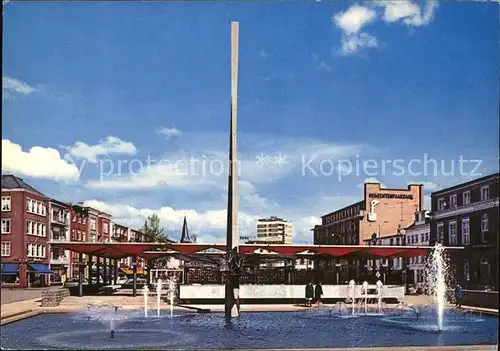 Arnhem Gele Rijdersplein Springbrunnen Kat. Arnhem