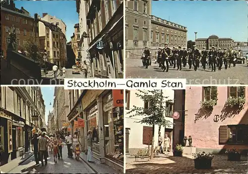 Stockholm Gamla Stan The Old Town Musikkapelle Kat. Stockholm