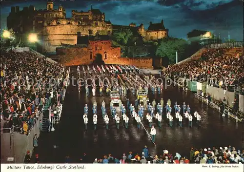 Edinburgh Military Tatoo Edinburgh Castle International Festival Kat. Edinburgh