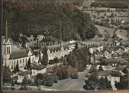 Dussnang Ortsansicht mit Kirche Kneipp Kurort Kat. Dussnang