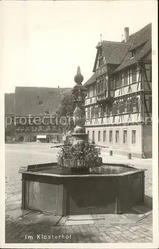 Maulbronn Klosterhof Kat. Maulbronn