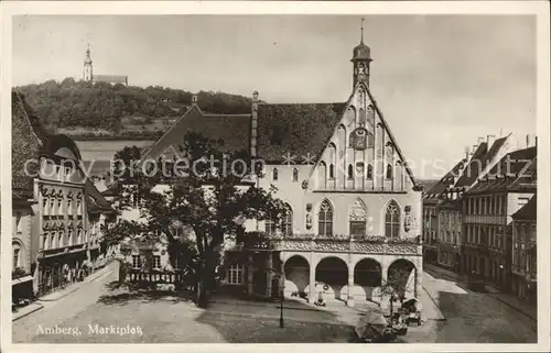 Amberg Oberpfalz Marktplatz / Amberg /Amberg Stadtkreis