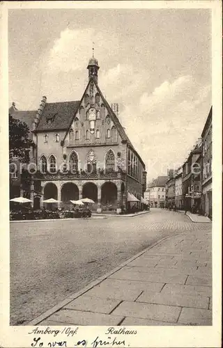 Amberg Oberpfalz Rathaus / Amberg /Amberg Stadtkreis