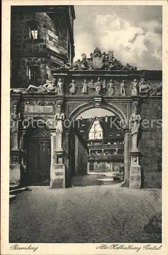 Bamberg Alte Hofhaltung Kat. Bamberg