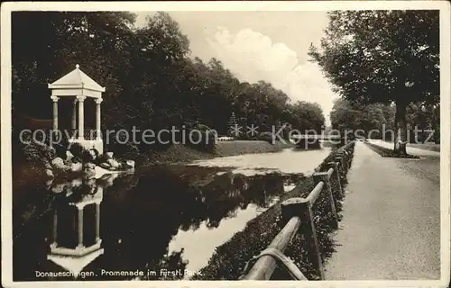 Donaueschingen Promenande Kat. Donaueschingen