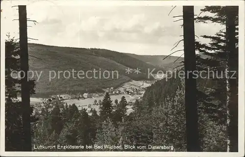 Bad Wildbad Dietersbergblick Kat. Bad Wildbad