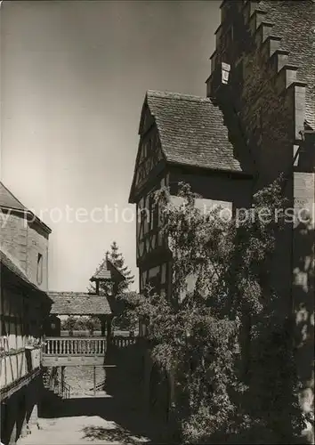 Jagsthausen Heilbronn Goetzenburg Burghof Kat. Jagsthausen