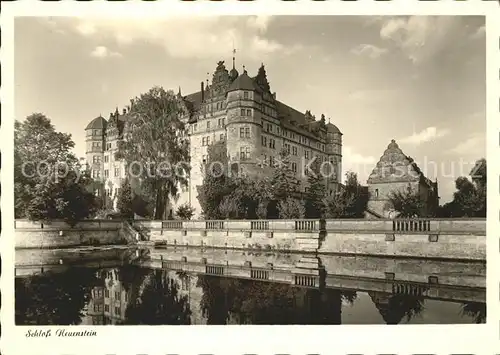 Neuenstein Wuerttemberg Schloss Neuenstein Kat. Neuenstein