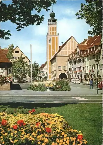 Freudenstadt Marktplatz Rathaus Kat. Freudenstadt