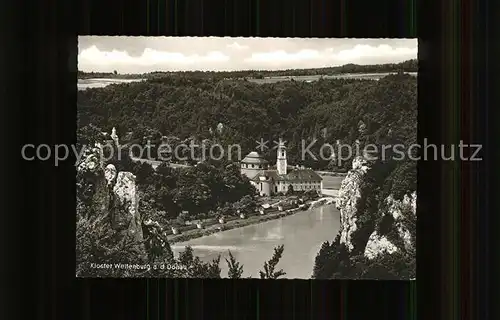 Weltenburg Kelheim Klosterschenke Donau Kat. Kelheim