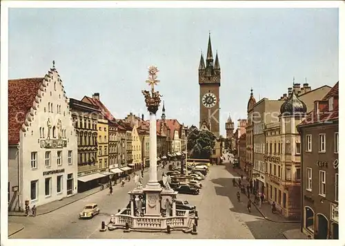 Straubing Theresienplatz Kat. Straubing