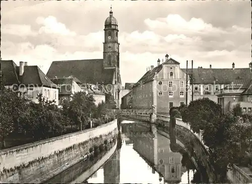 Amberg Oberpfalz Partie an der Vils / Amberg /Amberg Stadtkreis