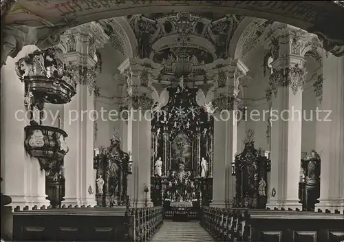 Steinhausen Bad Schussenried Wallfahrtskirche Kat. Bad Schussenried