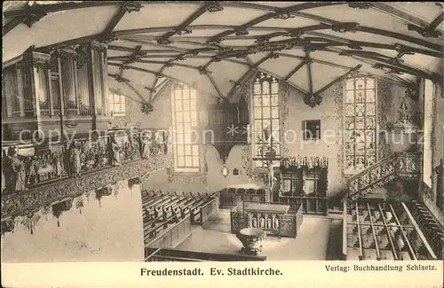 Freudenstadt Ev. Stadtkirche Kat. Freudenstadt