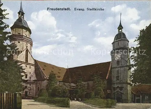 Freudenstadt Evangelische Stadtkirche Kat. Freudenstadt