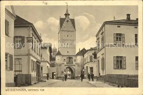 Weissenhorn Unteres Tor Kat. Weissenhorn