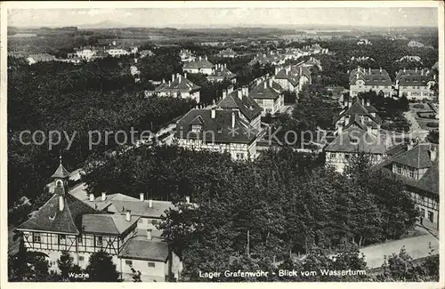 Grafenwoehr Blick vom Wasserturm Kat. Grafenwoehr