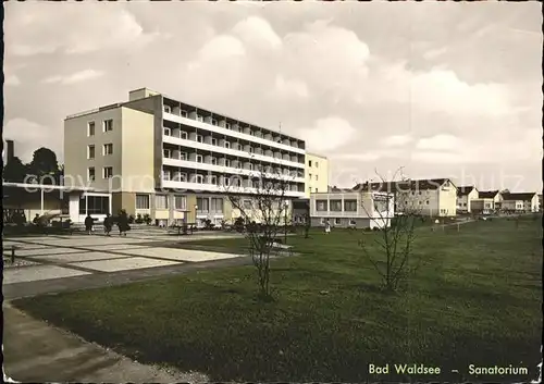Bad Waldsee Sanatorium Kat. Bad Waldsee