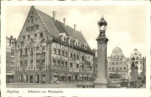 Augsburg Weberhaus Moritzplatz Kat. Augsburg