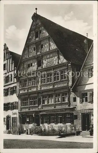 Dinkelsbuehl Hotel Deutsches Haus Kat. Dinkelsbuehl