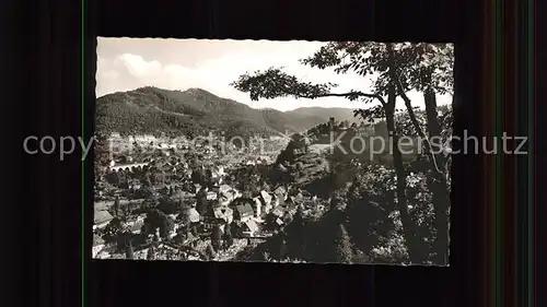 Hornberg Schwarzwald Schloss Viadukt  Kat. Hornberg