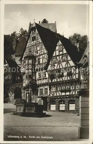 Miltenberg Main Markplatz Kat. Miltenberg