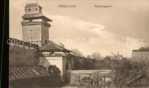 Noerdlingen Reimlingertor Kat. Noerdlingen