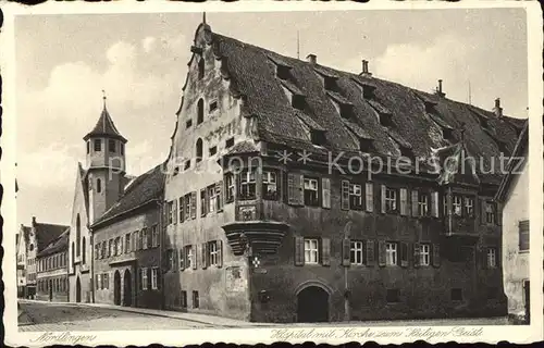 Noerdlingen Hospital Kirche zum Heiligen Geist Kat. Noerdlingen