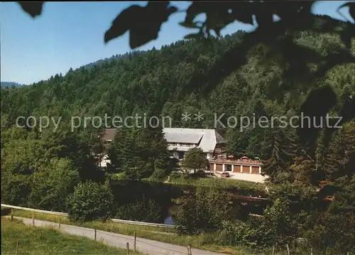 Dachsberg Suedschwarzwald Wittenschwand Klosterweiherhof  Kat. Dachsberg