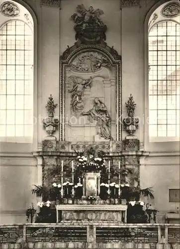 Neresheim Abteikirche Marienaltar  Kat. Neresheim